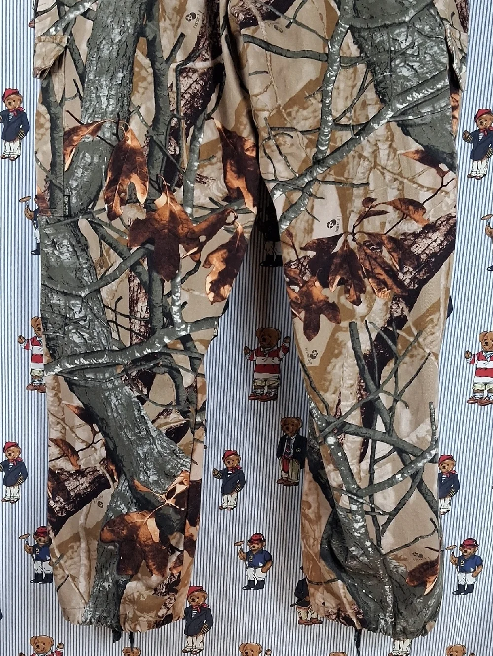 Outfitters Ridge Fusion 3-D Cargo Outdoors Camoflage Super Soft Baggy Pants 3638